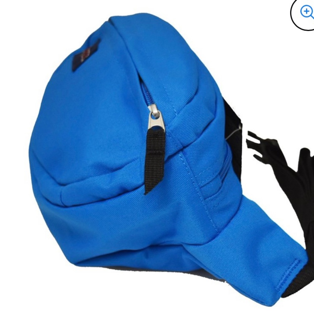 JanSport Unisex Fifth Avenue Pack Turquoise Blue Crest Fanny Pack - Picture 5 of 7